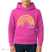 Teach Love Inspire Dream Encourage Teacher Love Kids Hoodie thumb 4
