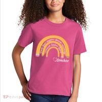 Teach Love Inspire Dream Encourage Teacher Love Kids T-Shirt thumb 2