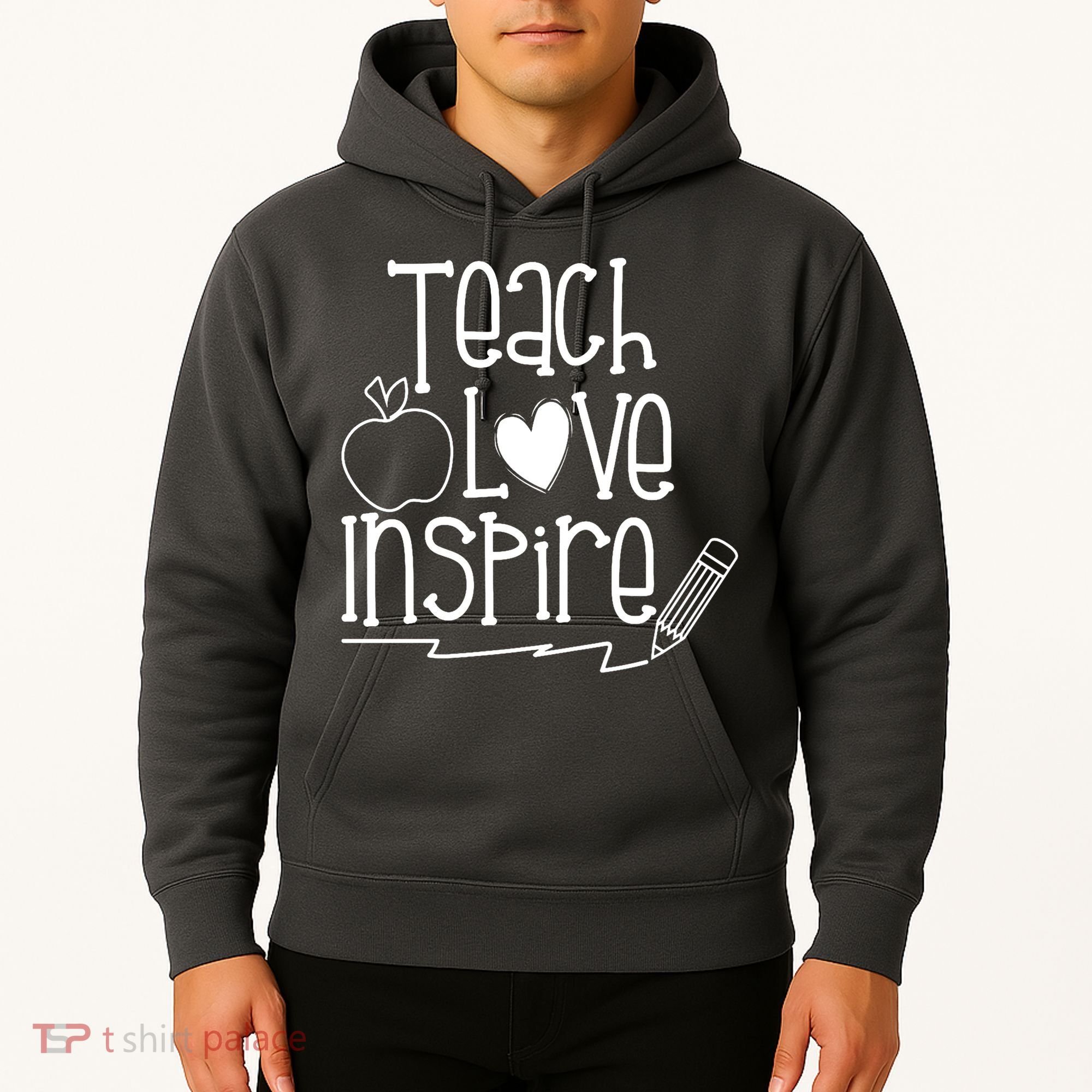 Teach Love Inspire Cute Gift For Teacher Hoodie