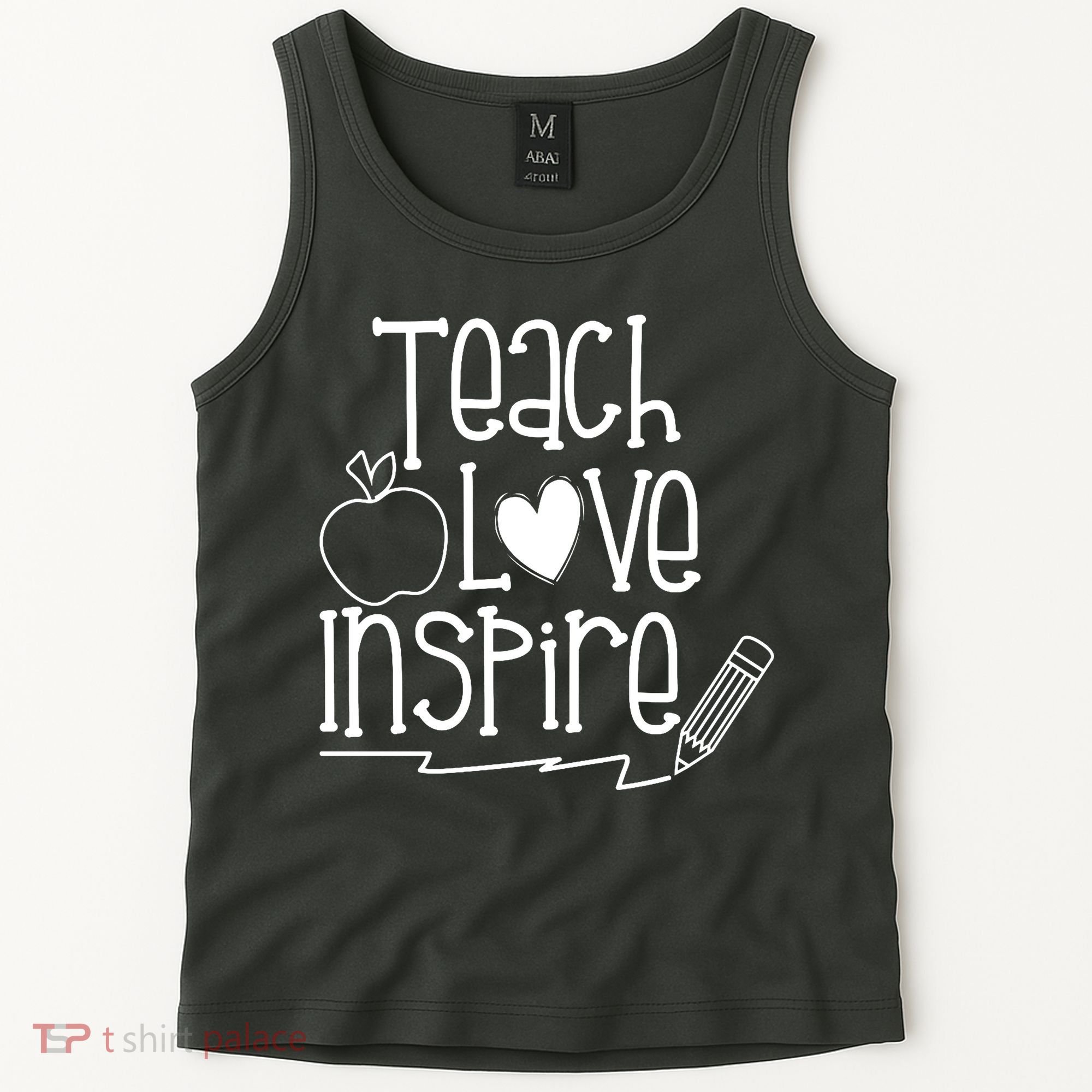 Teach Love Inspire Cute Gift For Teacher Tank Top