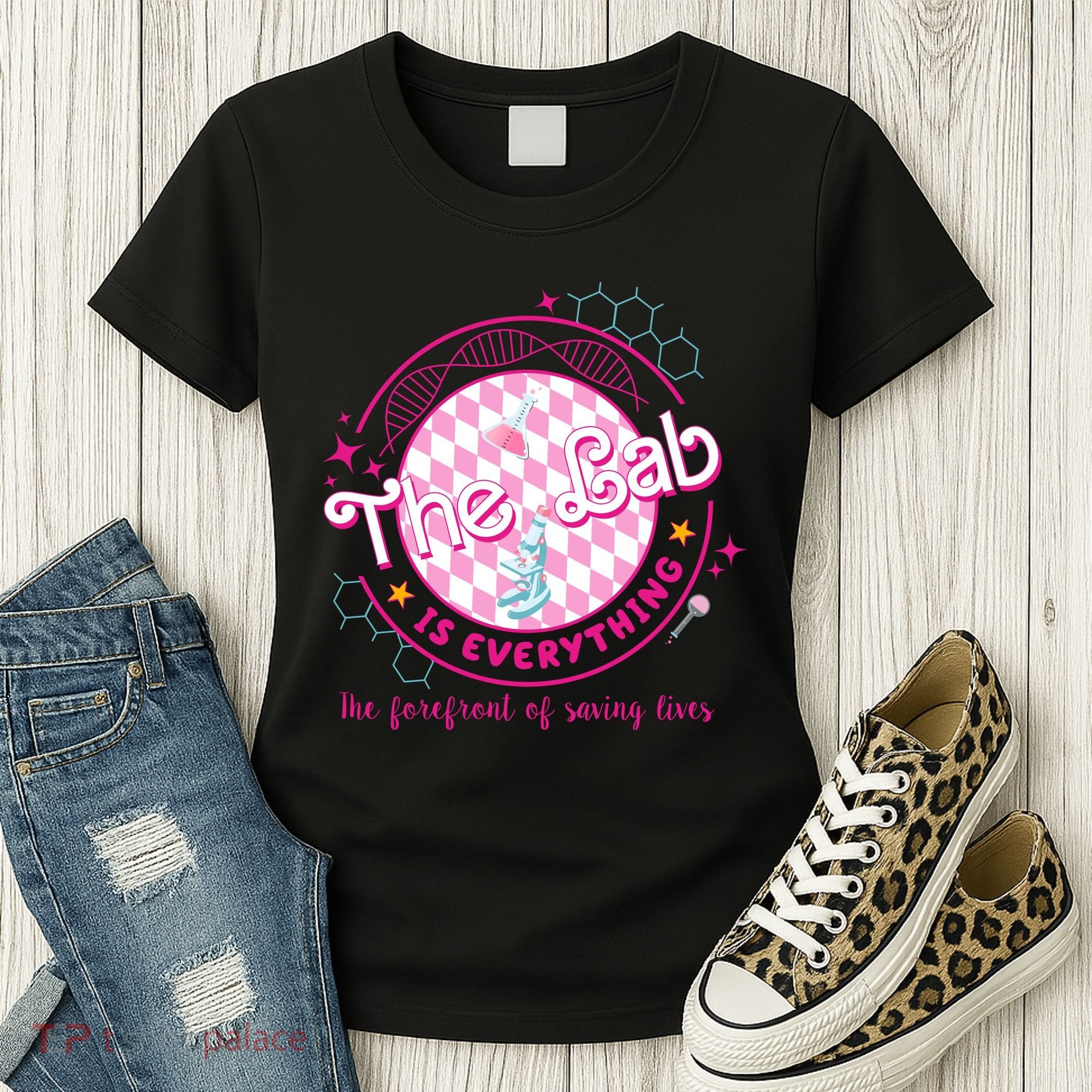The Lab Is Everything The Forefront Of Saving Lives Women's T-Shirt