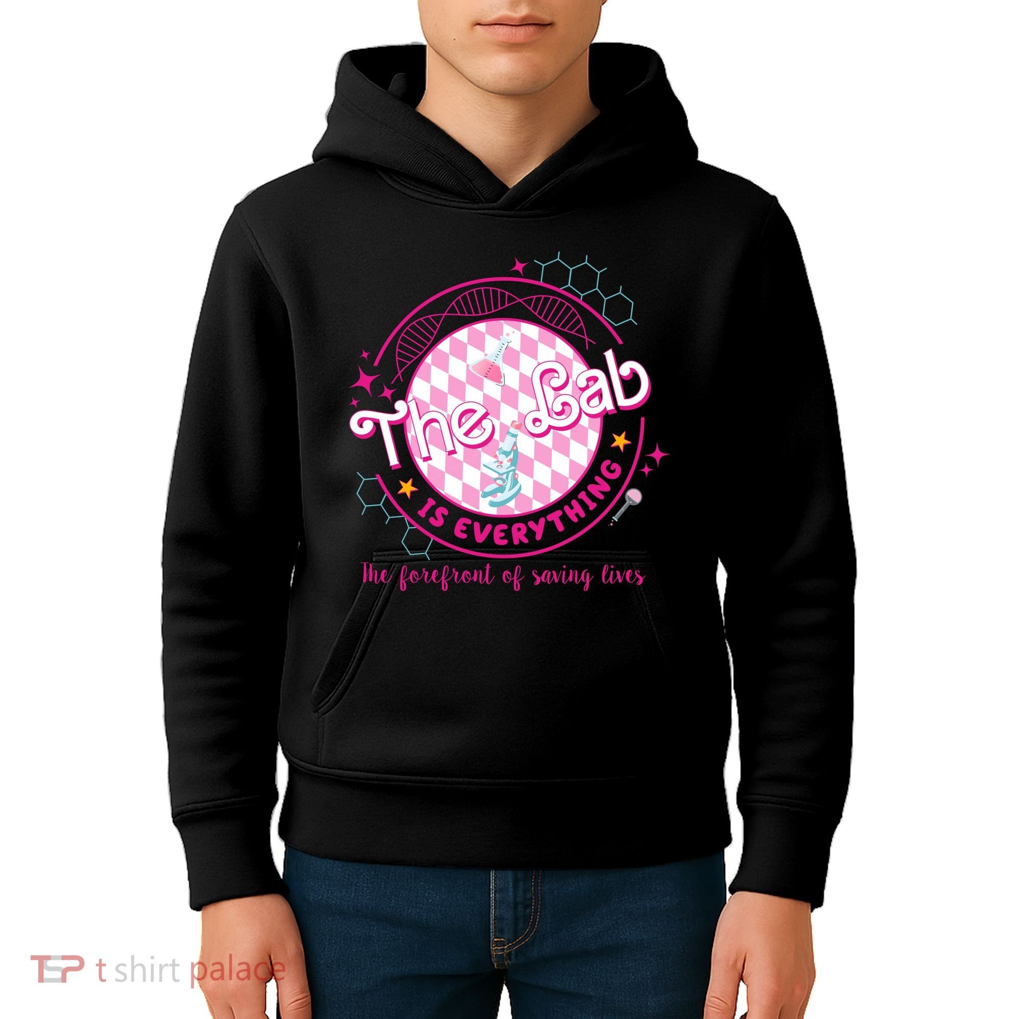 The Lab Is Everything The Forefront Of Saving Lives Kids Hoodie