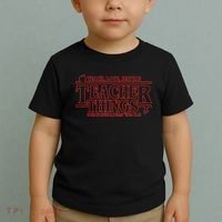 Teach Love Inspire Teacher Things It's Fine Everything Toddler T-Shirt thumb 2