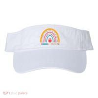 Teacher Life Inspire Rainbow Cute Gift Visor thumb 0