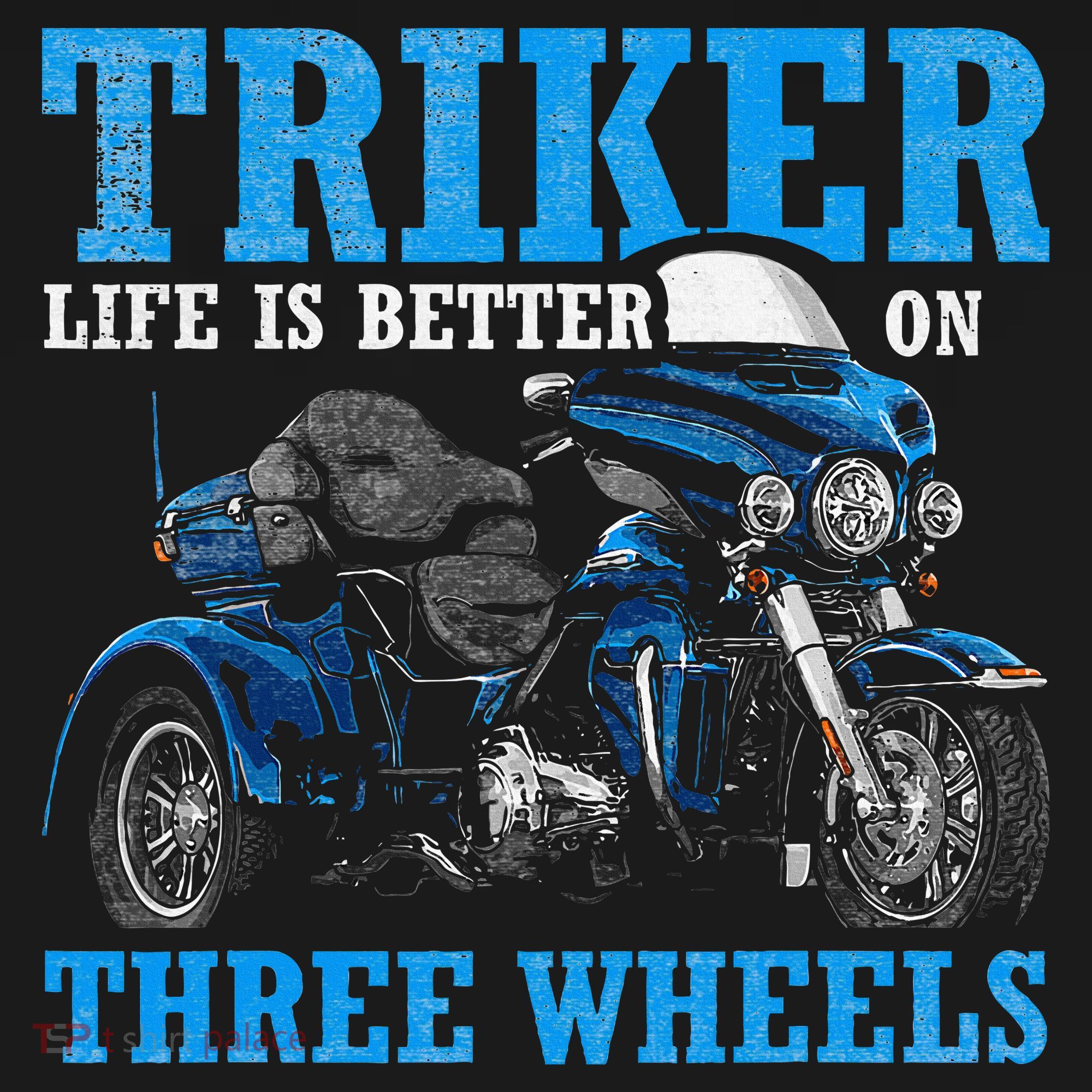 Triker Life Is Better On Three Wheels Motorcycle Trike Hoodie