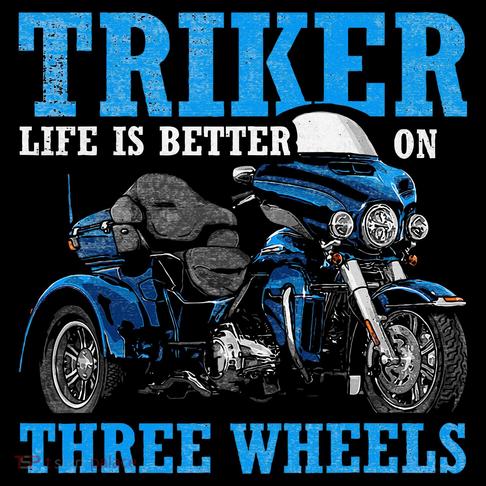 Triker Life Is Better On Three Wheels Motorcycle Trike Baby Bodysuit