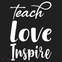 Teach Love Inspire Golf Towel thumb 3