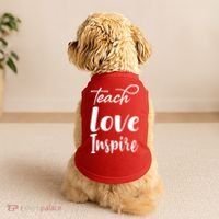 Teach Love Inspire Doggie Tank thumb 2