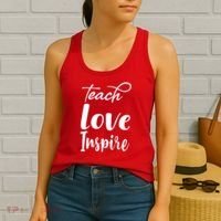 Teach Love Inspire Women's Tank Top thumb 2