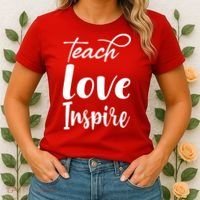 Teach Love Inspire Women's T-Shirt thumb 2