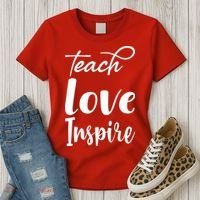 Teach Love Inspire Women's T-Shirt thumb 3