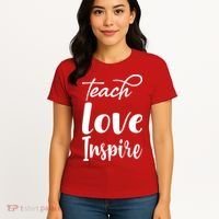Teach Love Inspire Women's T-Shirt thumb 4