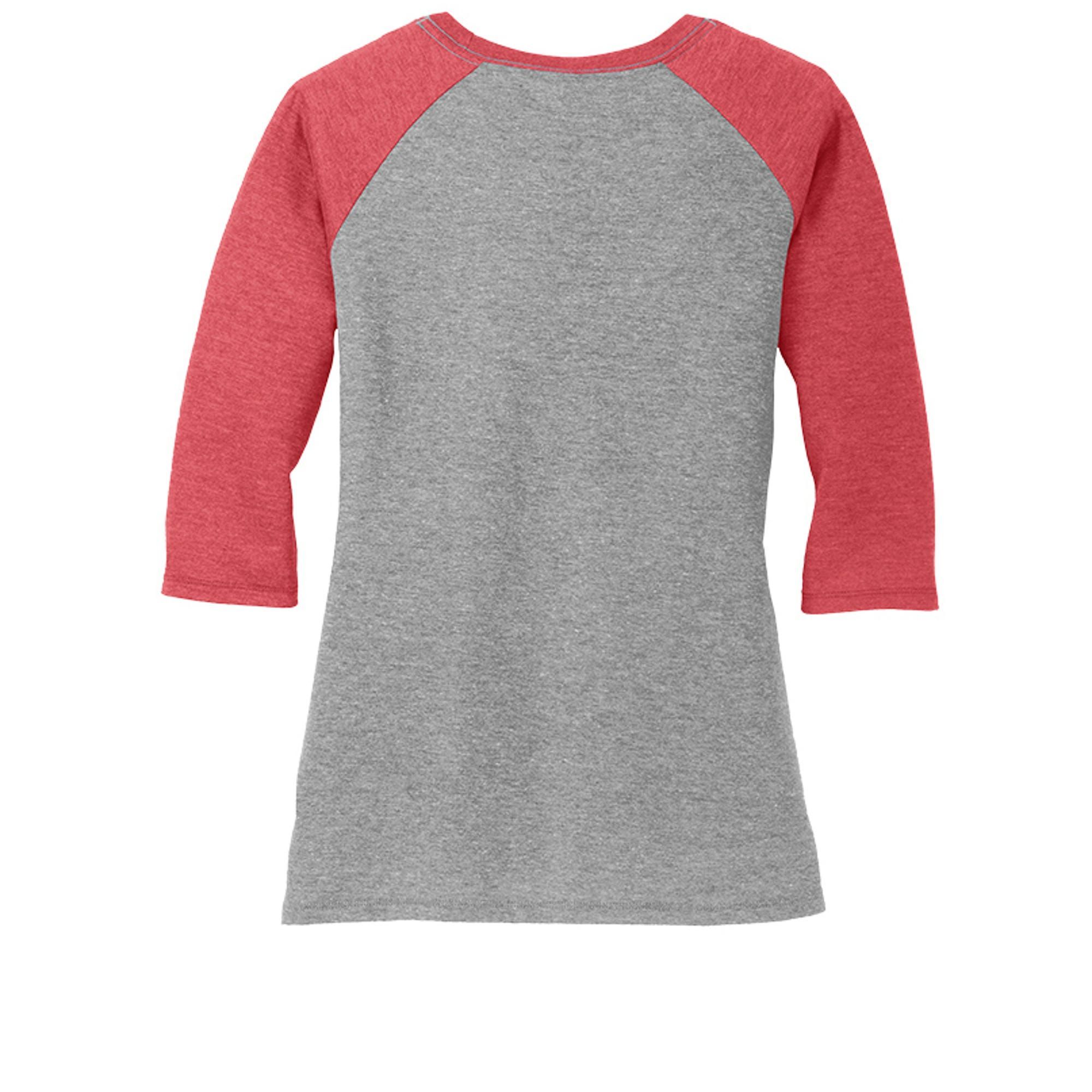 Teach Love Inspire Women's Tri-Blend 3/4-Sleeve Raglan Shirt