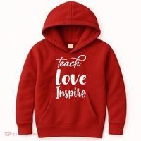 Teach Love Inspire Kids Hoodie thumb 0