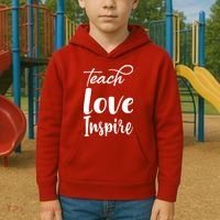 Teach Love Inspire Kids Hoodie thumb 2