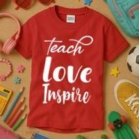 Teach Love Inspire Kids T-Shirt thumb 3