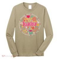Teach Love Inspire Wildflower Teacher Funny Back To School Long Sleeve Shirt thumb 0