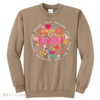 Teach Love Inspire Wildflower Teacher Funny Back To School Sweatshirt thumb 0