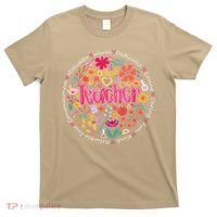 Teach Love Inspire Wildflower Teacher Funny Back To School T-Shirt thumb 0