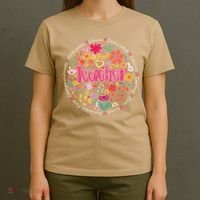 Teach Love Inspire Wildflower Teacher Funny Back To School T-Shirt thumb 4