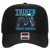 Triker Life Is Better On Three Wheels Motorcycle Trike Hat thumb 0