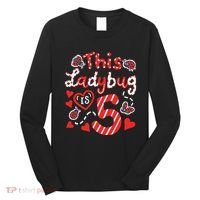 This Ladybug Is 5 Years Old 5th Birthday Girl Family Ladybug Long Sleeve Shirt thumb 0