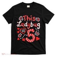 This Ladybug Is 5 Years Old 5th Birthday Girl Family Ladybug T-Shirt thumb 0
