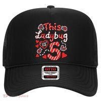 This Ladybug Is 5 Years Old 5th Birthday Girl Family Ladybug Hat thumb 0