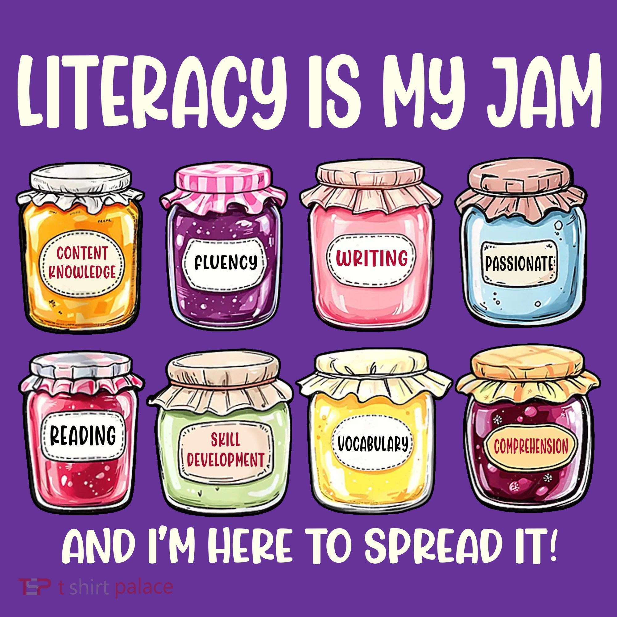 Teaching Literacy Is My Jam Gift For Teachers Mousepad