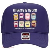 Teaching Literacy Is My Jam Gift For Teachers Hat thumb 0