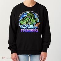 The Lake Is Calling And I Must Go Fishing Women's Sweatshirt thumb 0