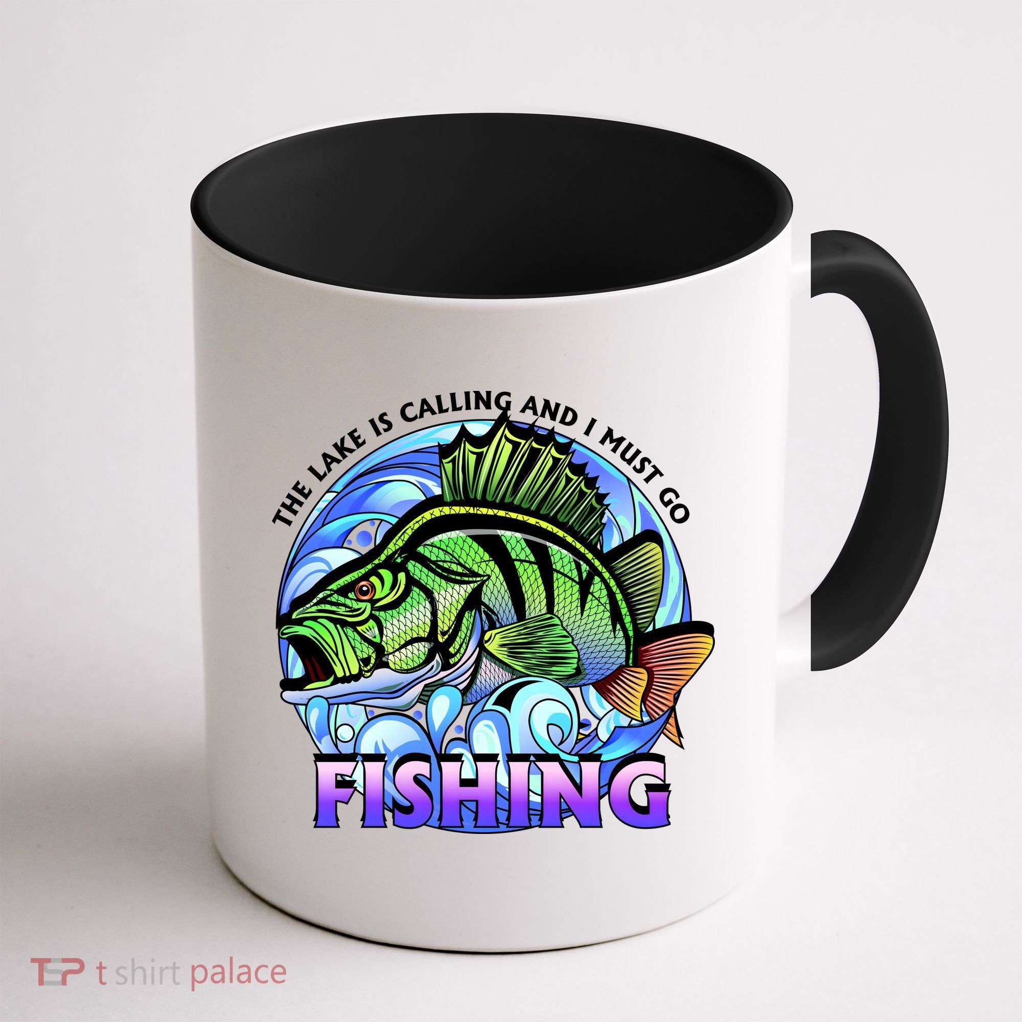 The Lake Is Calling And I Must Go Fishing Coffee Mug