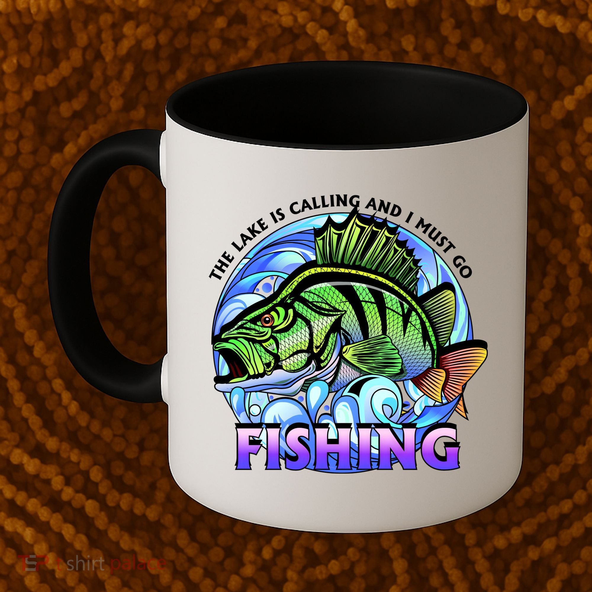 The Lake Is Calling And I Must Go Fishing Coffee Mug