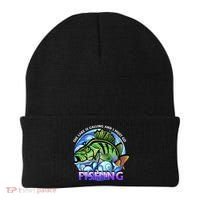 The Lake Is Calling And I Must Go Fishing Beanie thumb 0