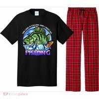 The Lake Is Calling And I Must Go Fishing Pajama Set thumb 0