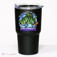The Lake Is Calling And I Must Go Fishing Tumbler thumb 0