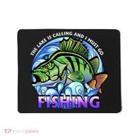 The Lake Is Calling And I Must Go Fishing Mousepad thumb 0