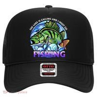 The Lake Is Calling And I Must Go Fishing Hat thumb 0