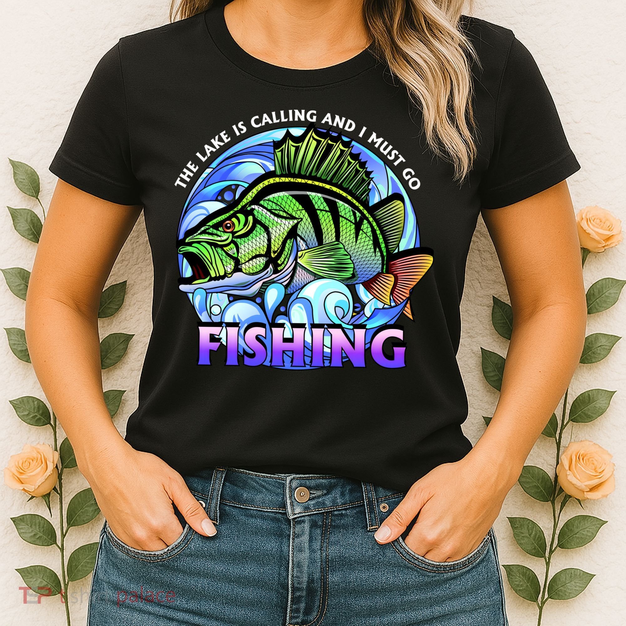 The Lake Is Calling And I Must Go Fishing Women's T-Shirt