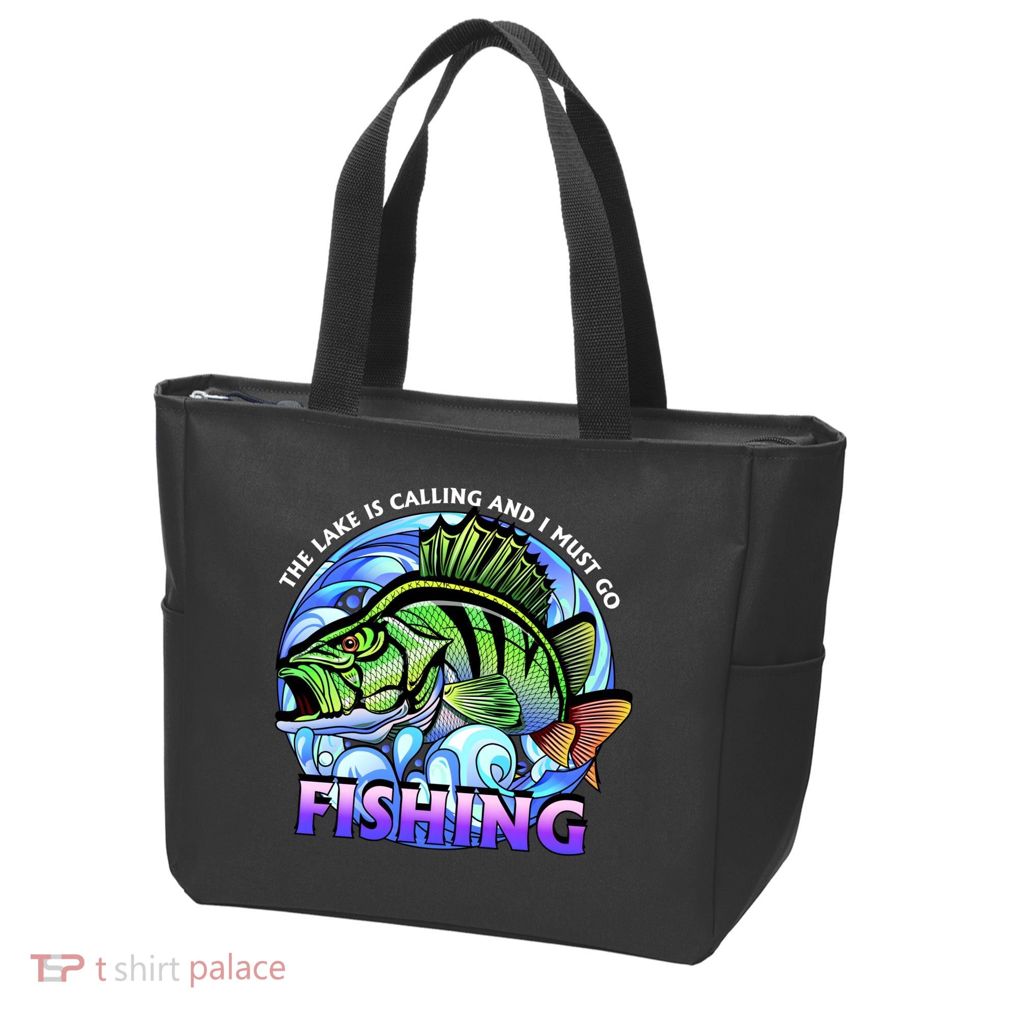 The Lake Is Calling And I Must Go Fishing Tote Bag