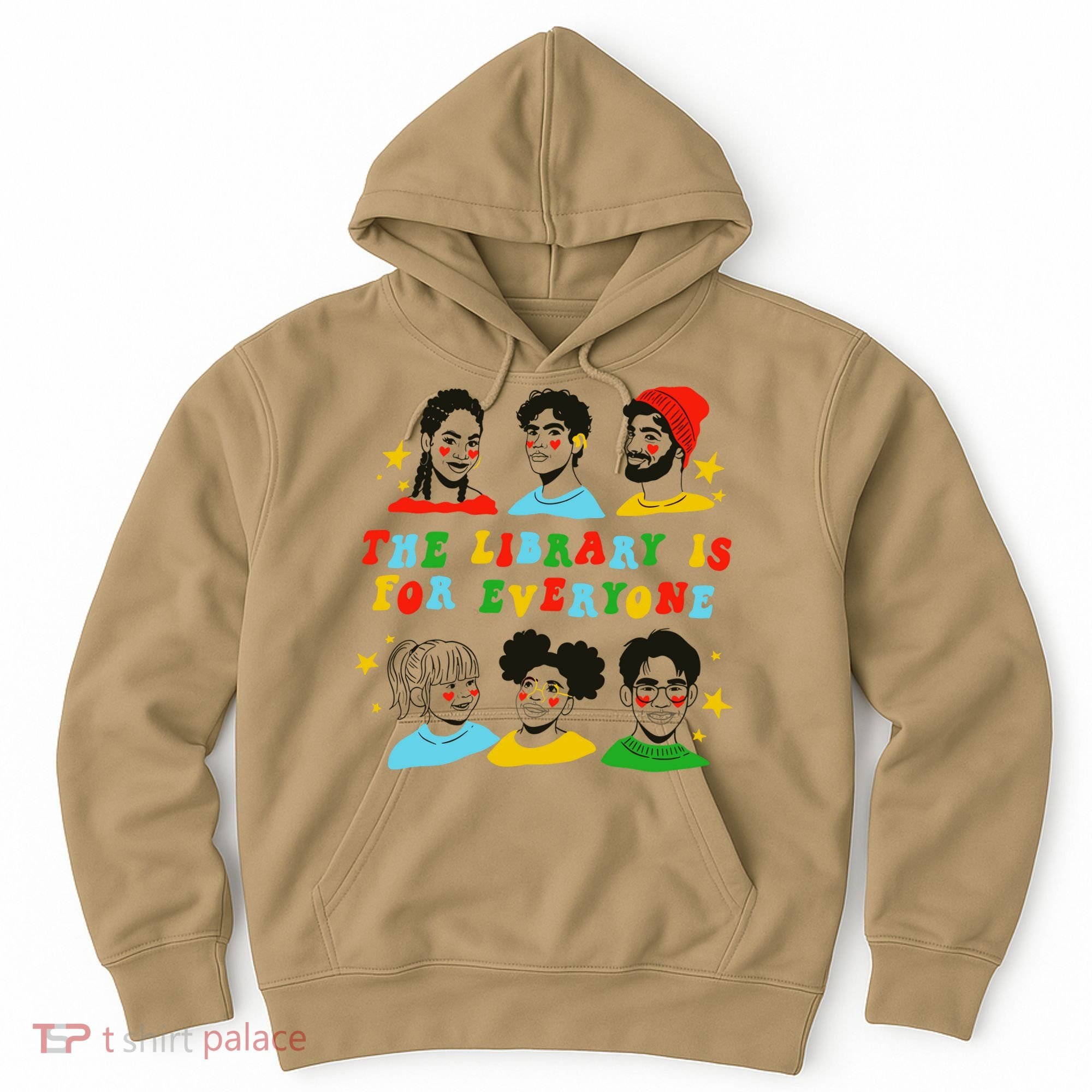 The Library Is For Everyone Hoodie