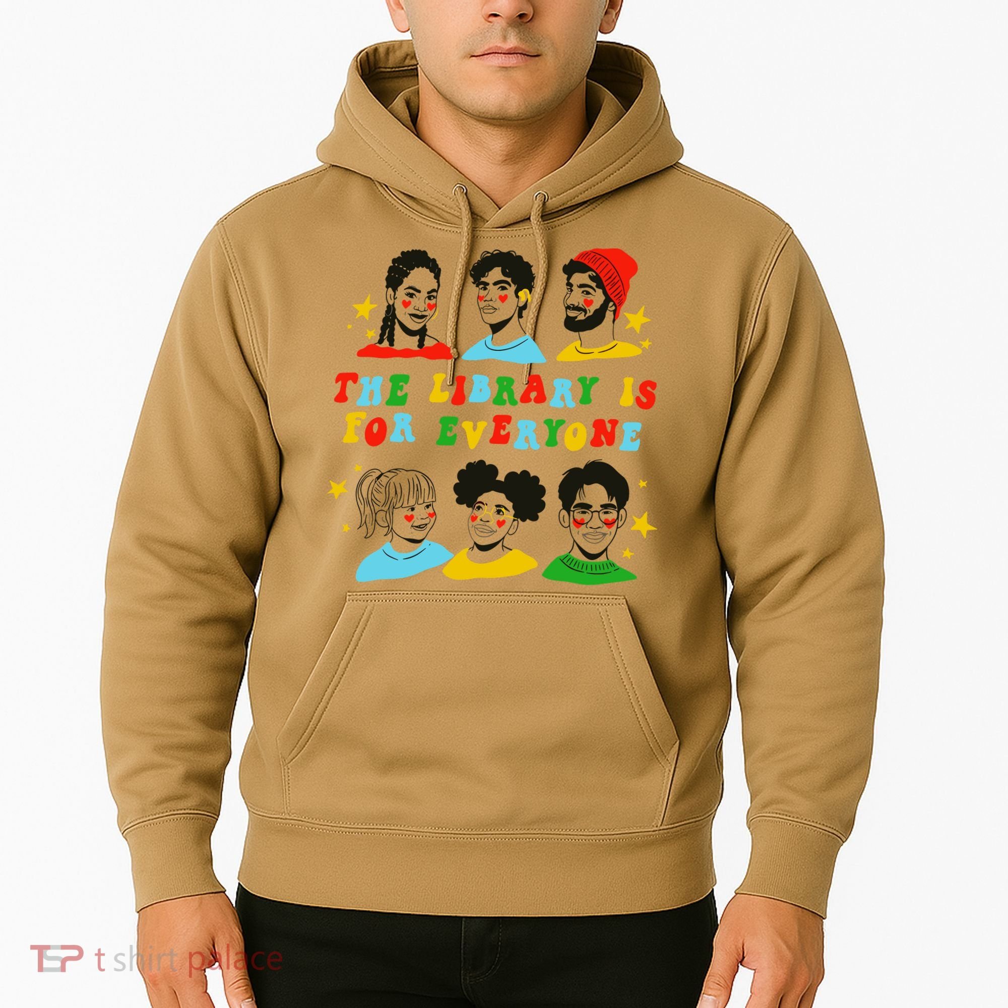 The Library Is For Everyone Hoodie