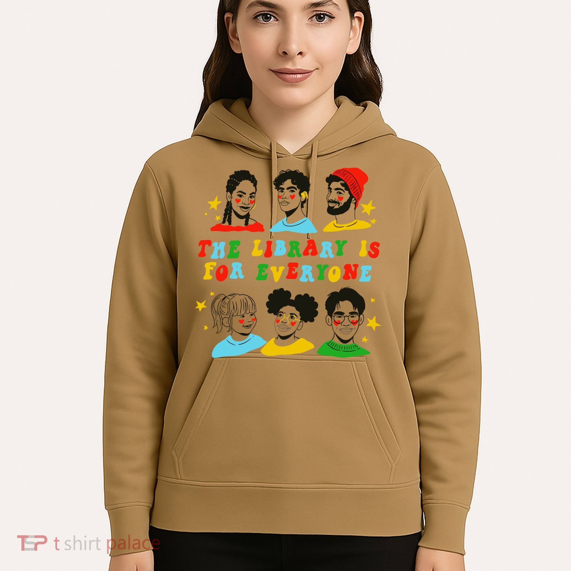 The Library Is For Everyone Hoodie
