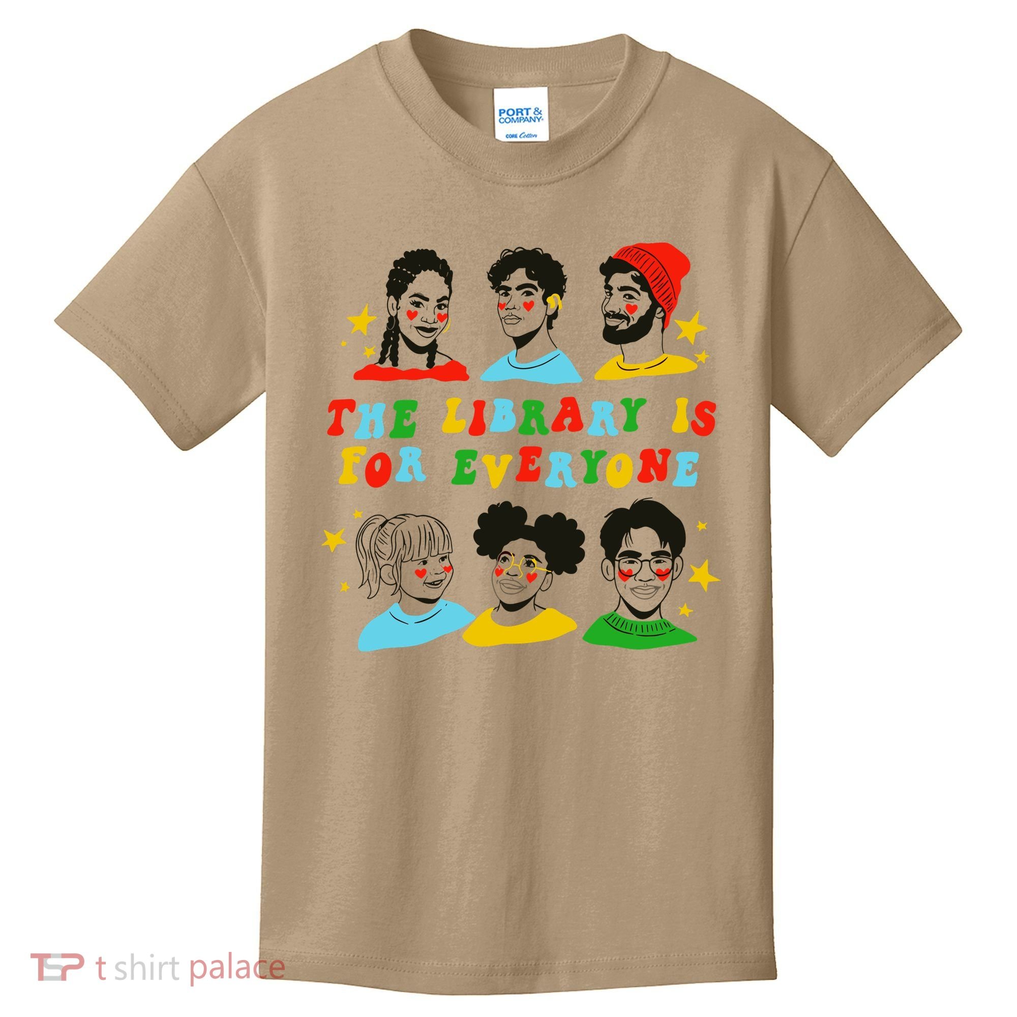 The Library Is For Everyone Kids T-Shirt