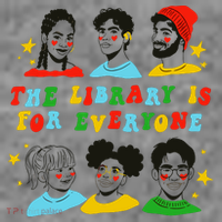 The Library Is For Everyone Toddler Hoodie thumb 2