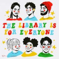 The Library Is For Everyone Women's Tank Top thumb 5