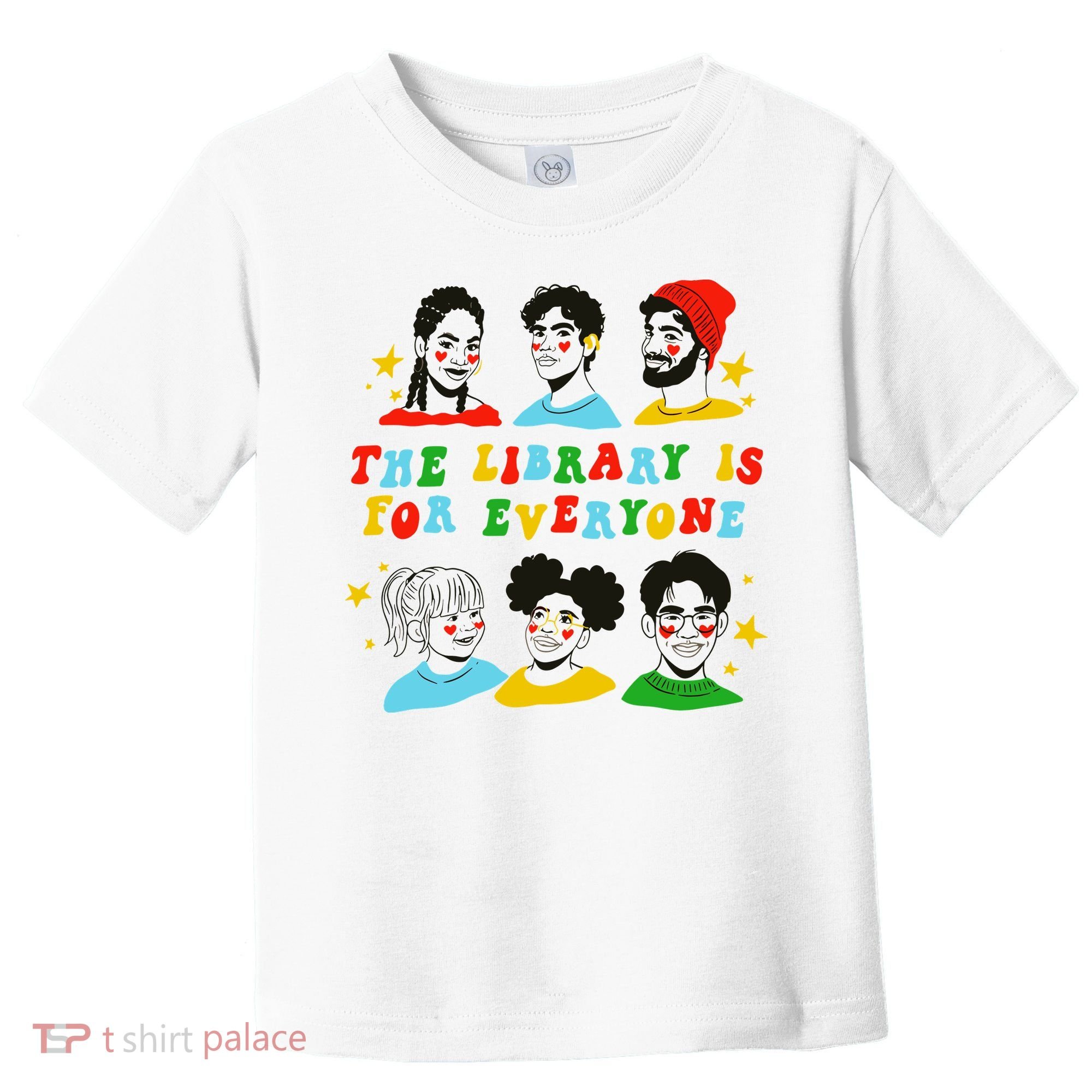 The Library Is For Everyone Toddler T-Shirt