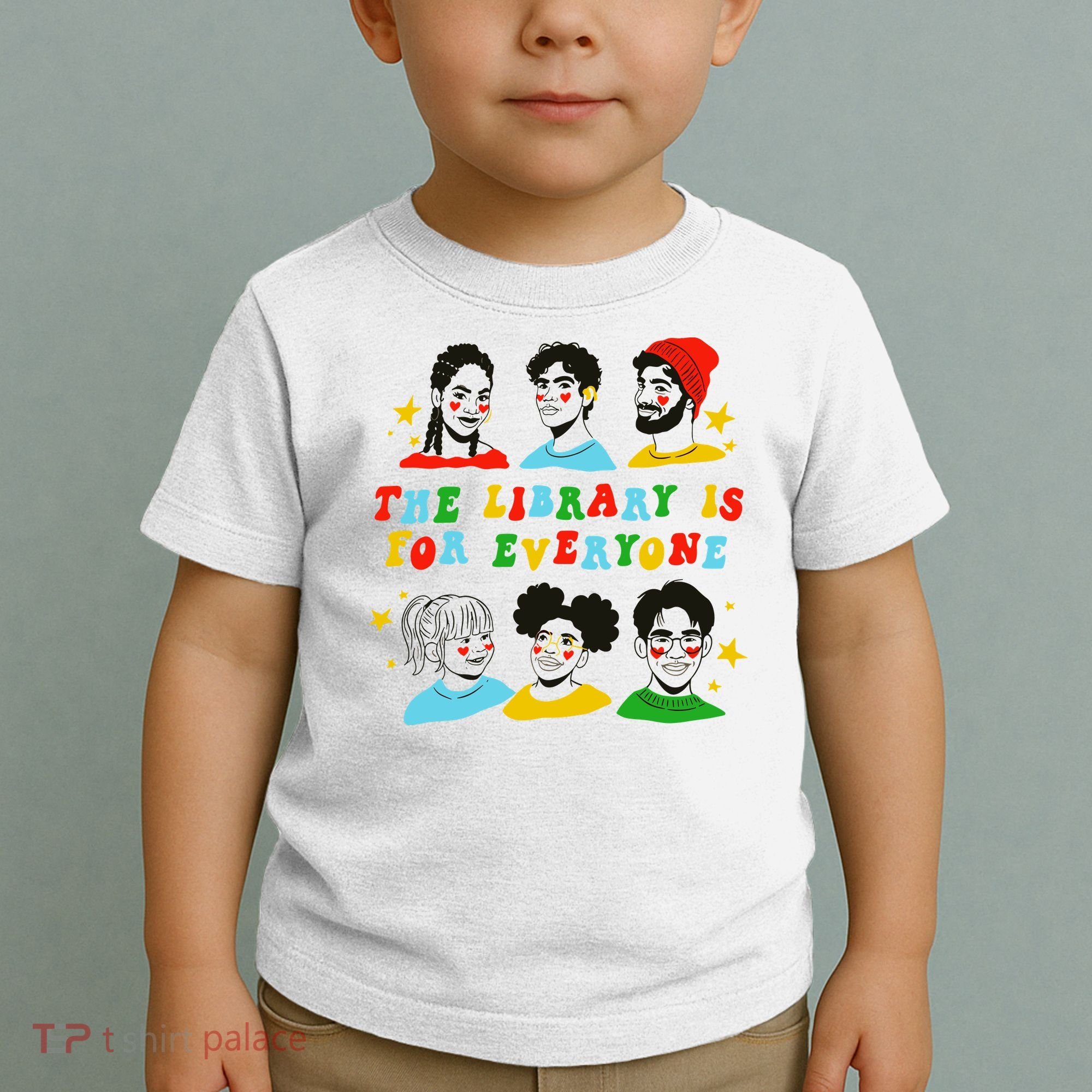 The Library Is For Everyone Toddler T-Shirt