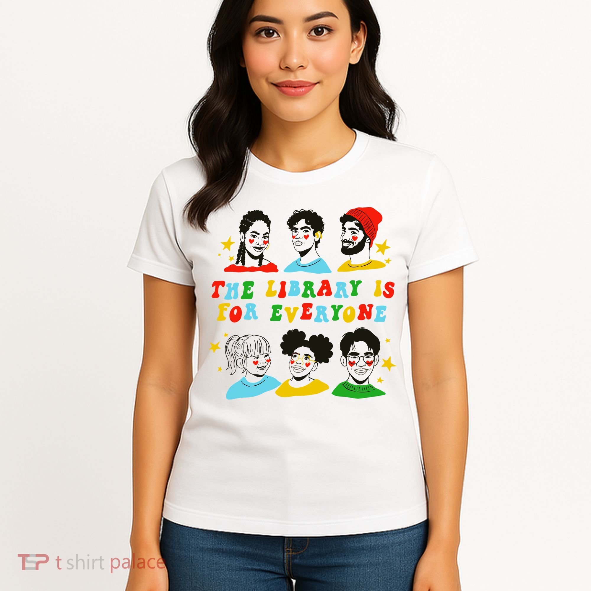 The Library Is For Everyone Women's T-Shirt