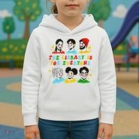 The Library Is For Everyone Kids Hoodie thumb 3